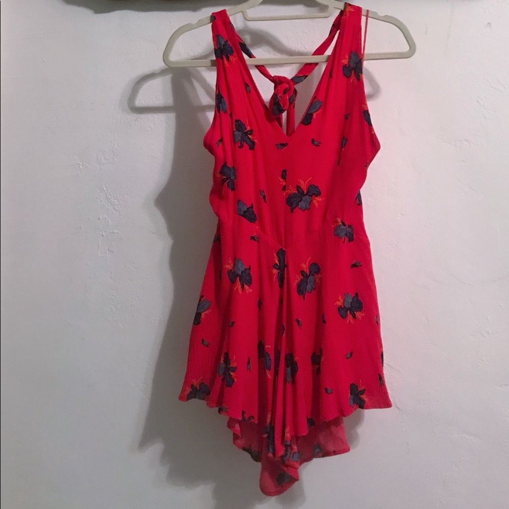 Free People Smooth Talk Halter Romper. View 3